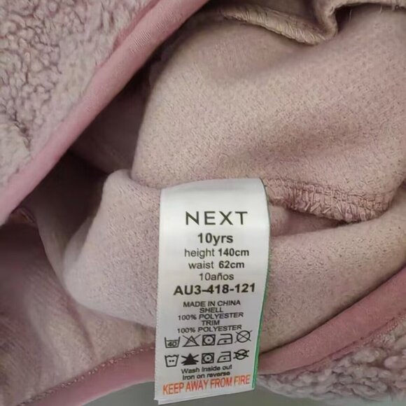 Polar Fleece Women's Pink Coat - Picture 2 of 3